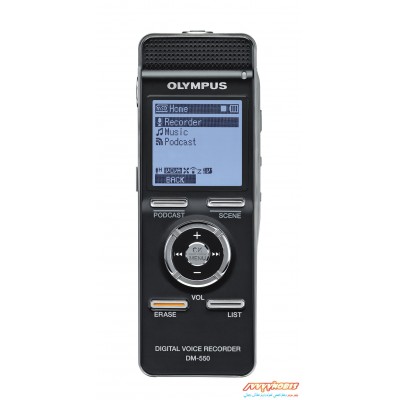 ضبط کننده صدا خبرنگاری الیمپوس Olympus DM-550 Voice Recorder