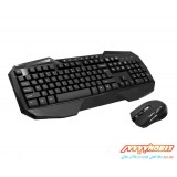 کیبورد و ماوس بی سیم تسکو TSCO TKM 7006W Wireless Mouse and Keyboard