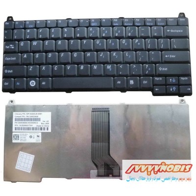 کیبورد لپ تاپ دل Dell Vostro Keyboard 1510