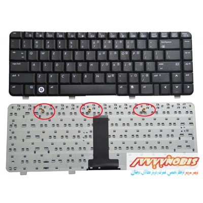 کیبورد لپ تاپ اچ پی HP Compaq Presario Keyboard V3000