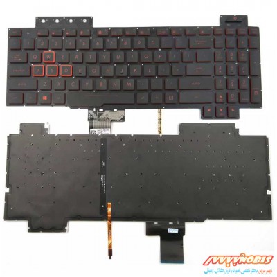 کیبورد لپ تاپ ایسوس Asus TUF Gaming Keyboard FX505
