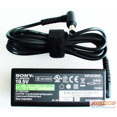 شارژر لپ تاپ سونی Sony Laptop Adapter 19.5V 2A